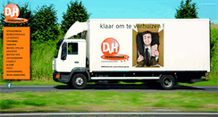 Desktop Screenshot of dvhvervoer.be
